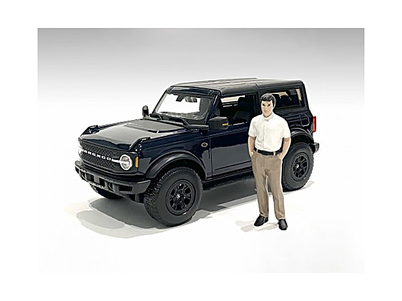 "The Dealership" Customer I Figurine for 1/18 Scale Models by American Diorama - Premium Figures from American Diorama - Just $24.99! Shop now at Rapidvehicles