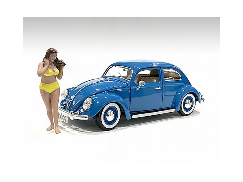 Beach Girl Amy Figurine for 1/18 Scale Models by American Diorama - Premium Figures from American Diorama - Just $24.99! Shop now at Rapidvehicles