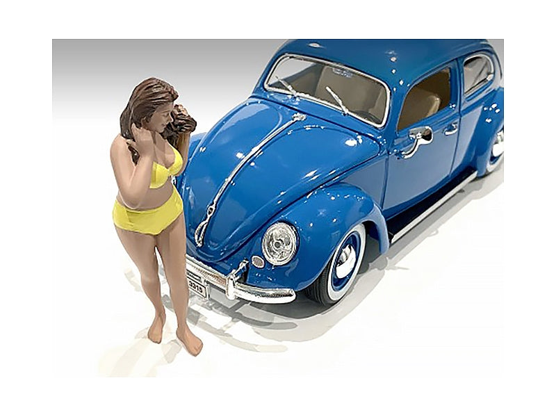 Beach Girl Amy Figurine for 1/18 Scale Models by American Diorama - Premium Figures from American Diorama - Just $29.69! Shop now at Rapidvehicles