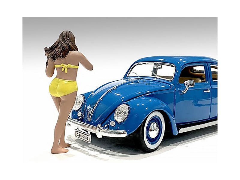 Beach Girl Amy Figurine for 1/18 Scale Models by American Diorama - Premium Figures from American Diorama - Just $29.69! Shop now at Rapidvehicles