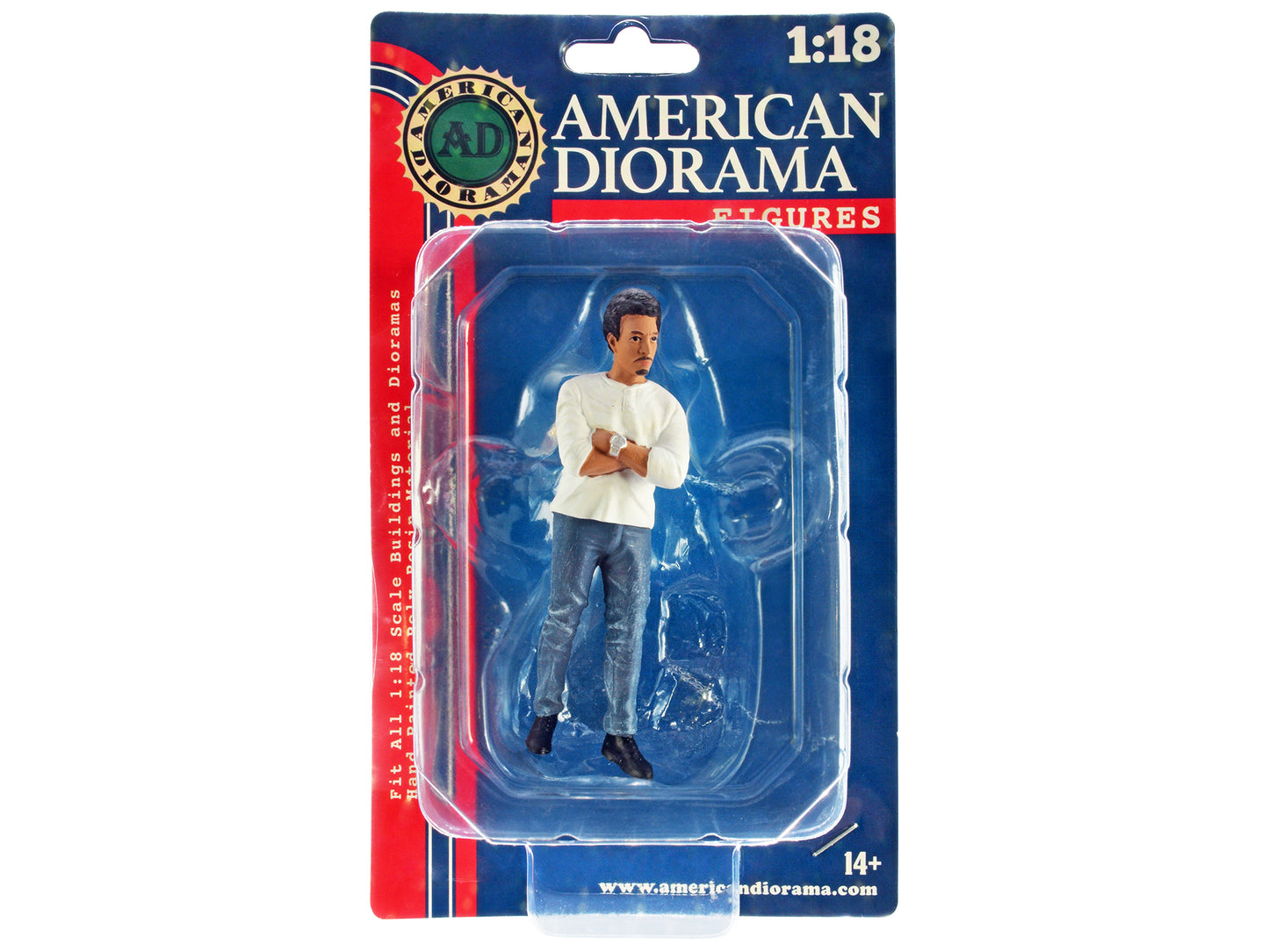 &quot;Car Meet 3&quot; Figure 8 for 1/18 Scale Models by American Diorama