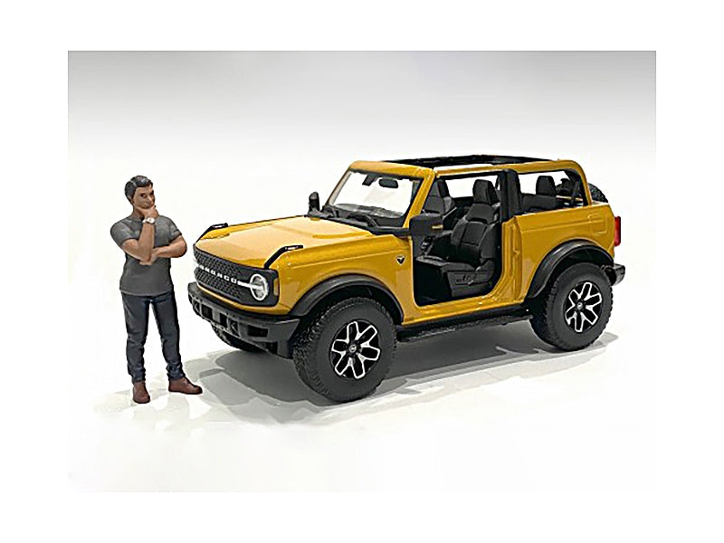 "The Dealership" Customer III Figurine for 1/24 Scale Models by American Diorama - Premium Figures from American Diorama - Just $22.99! Shop now at Rapidvehicles