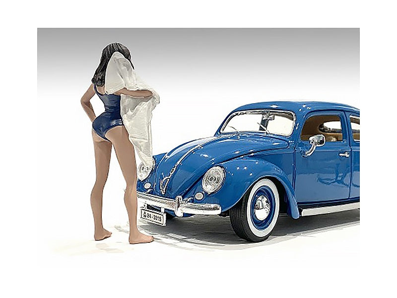 Beach Girl Katy Figurine for 1/24 Scale Models by American - Premium Figures from American Diorama - Just $28.99! Shop now at Rapidvehicles