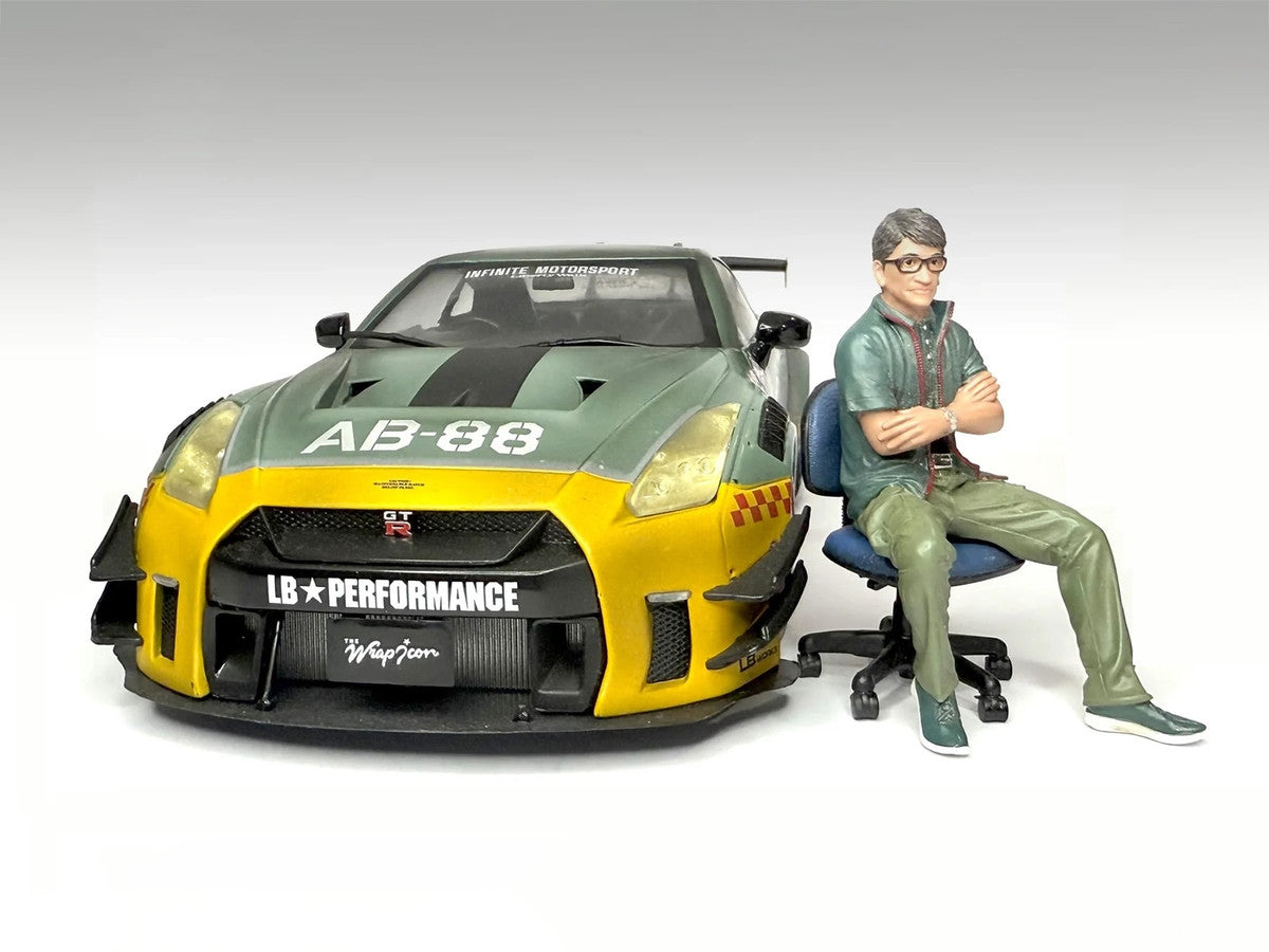 "Top Tuners" Figure #1 "Premium" Series for 1/24 Scale Models by American Diorama free shipping USA