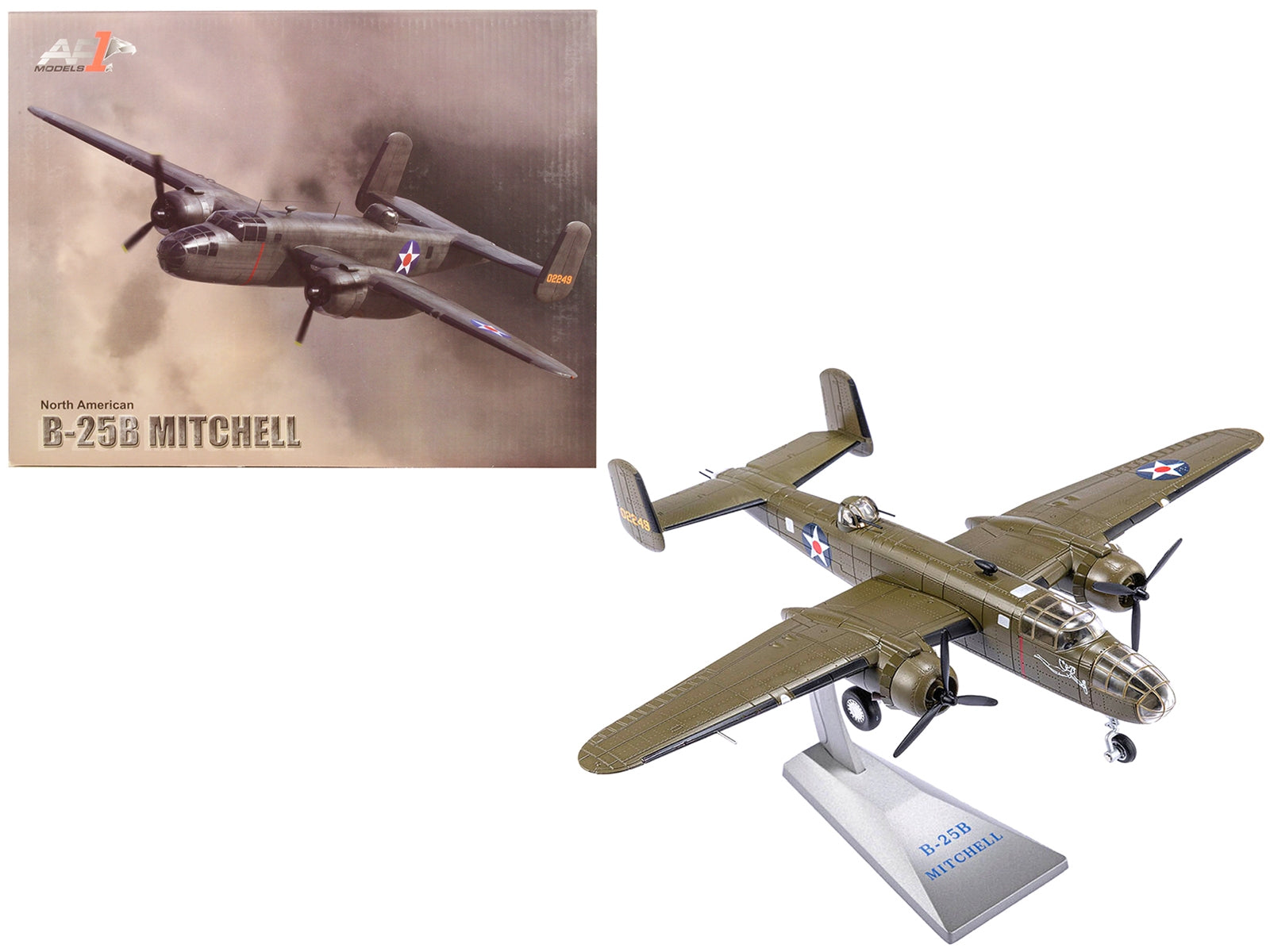 North American B-25B Mitchell Bomber Aircraft U.S. Army "Hari Kari-er" Doolittle Raid (1942) 1/72 Diecast Model by Air Force 1 - Premium Military Models from Air Force 1 - Just $161.78! Shop now at Rapidvehicles