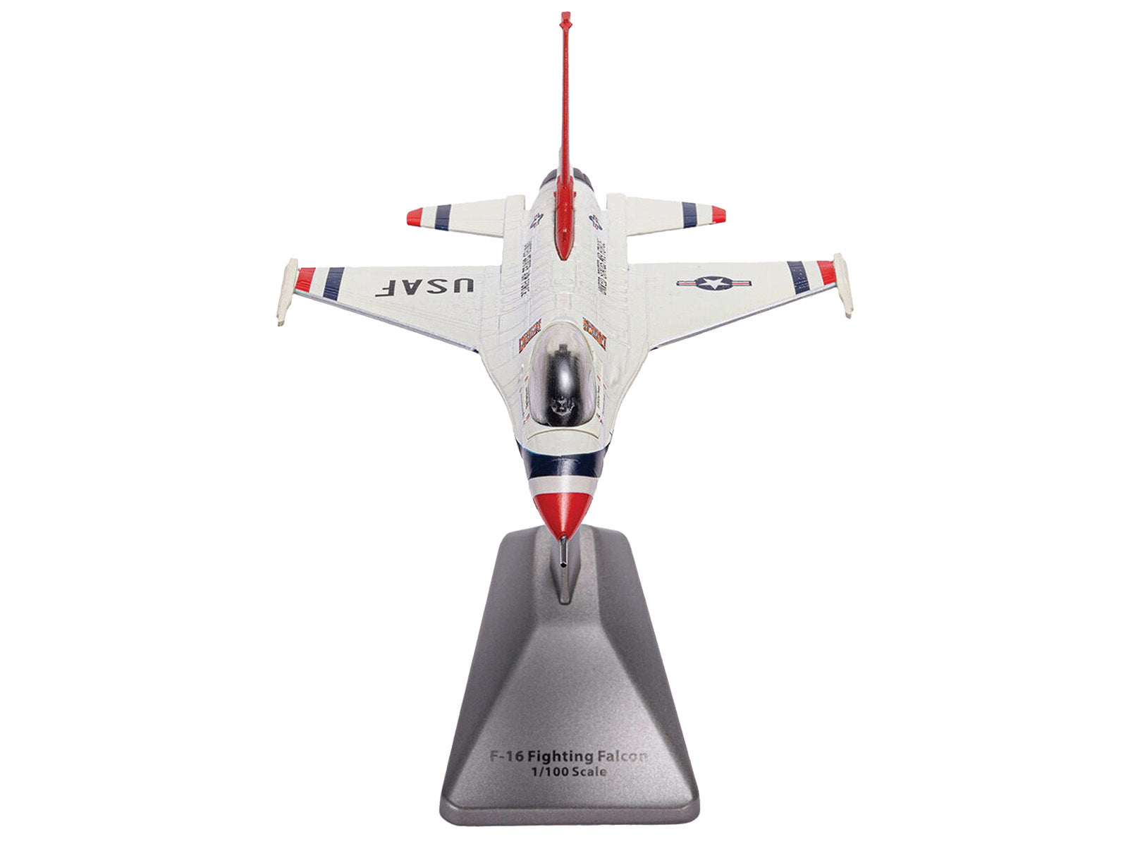 Lockheed F-16 Fighting Falcon Fighter Aircraft "Thunderbirds" United States Air Force "Collector Series" 1/100 Diecast Model by Air Force 1 - Premium Military Models from Air Force 1 - Just $48.99! Shop now at Rapidvehicles