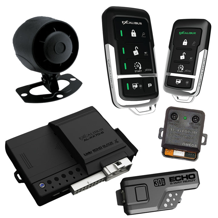 Excalibur 2-Way Car Alarm System with Remote Start - 3000 Foot Range - Premium Remote Car Starter from Excalibur Alarms - Just $147.99! Shop now at Rapidvehicles