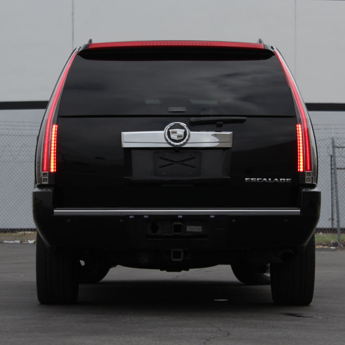 SPYDER xTune 07-14 Cadillac Escalade Black LED 2in1 Tail Lights - ALT-JH-CAESC07-2IN1LED-BK 9039782
