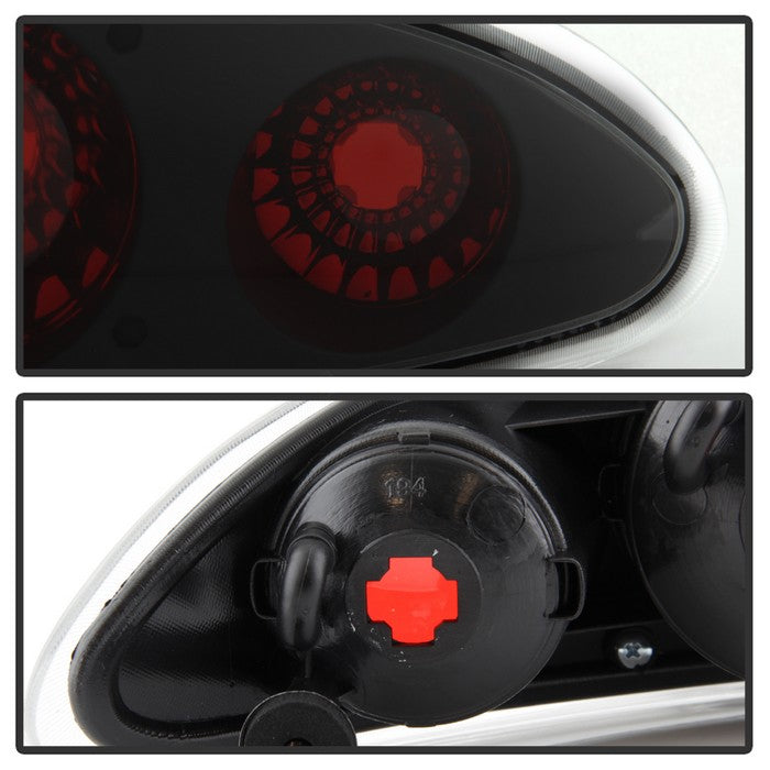 SPYDER xTune Chevy Camaro 93-02 Euro Style Tail Lights - Black Smoked ALT-JH-CCAM98-BSM 9036507