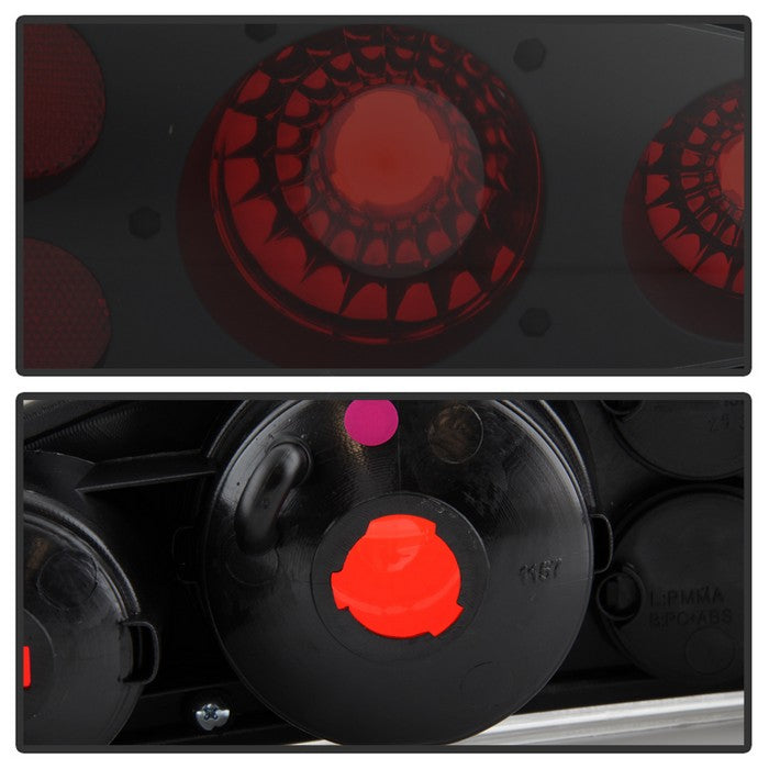 SPYDER xTune Chevy Camaro 93-02 Euro Style Tail Lights - Black Smoked ALT-JH-CCAM98-BSM 9036507