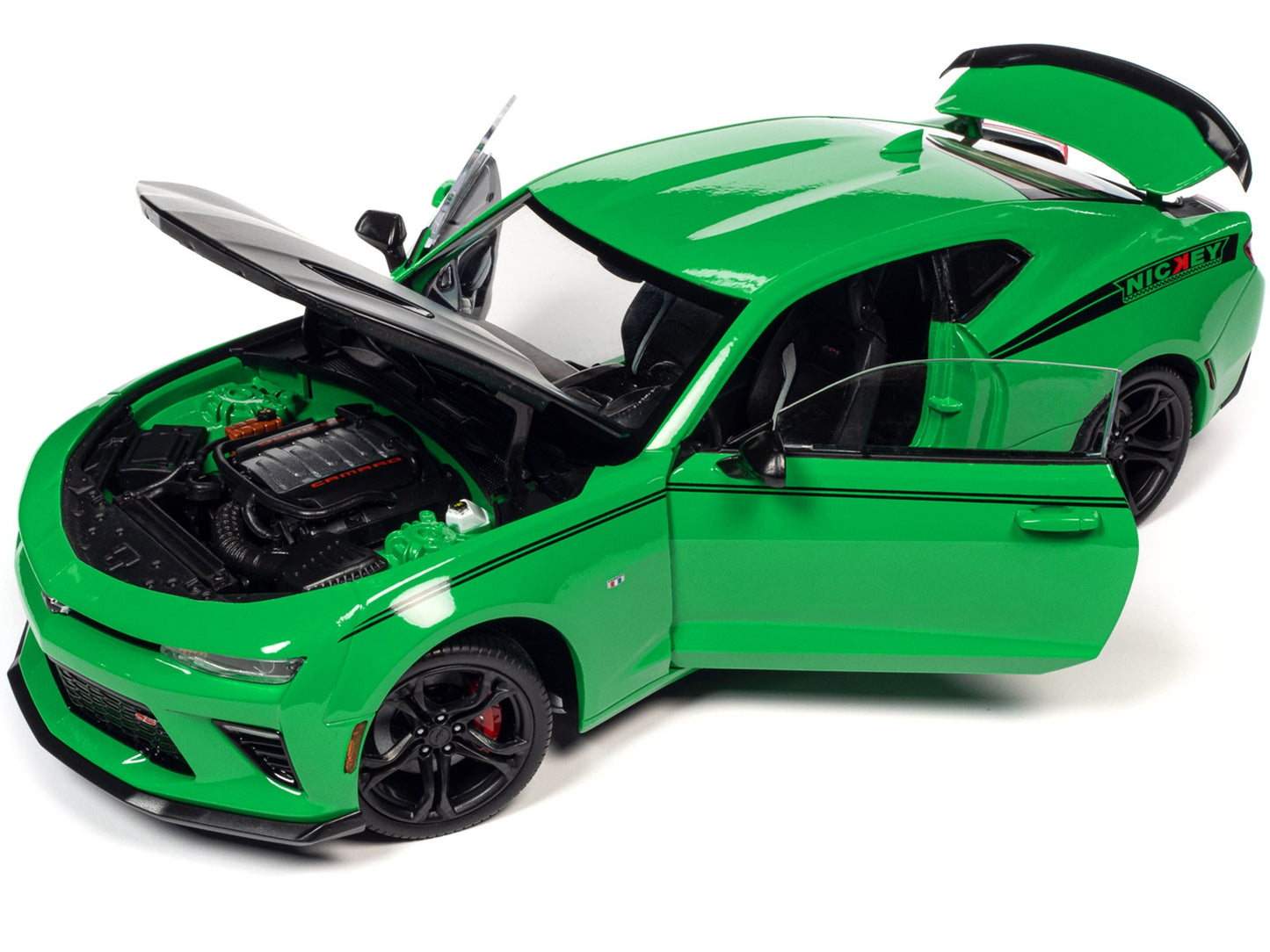 2017 Chevrolet Nickey Camaro SS 1LE Krypton Green with Matt Black - Premium Chevrolet Models from Autoworld - Just $102.46! Shop now at Rapidvehicles