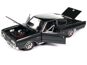 1966 Dodge Charger Dark Green Metallic "Muscle Car & Corvette Nationals" (MCACN) "American Muscle" Series 1/18 Diecast Model Car by Auto World - Premium Dodge Models from Autoworld - Just $124.99! Shop now at Rapidvehicles