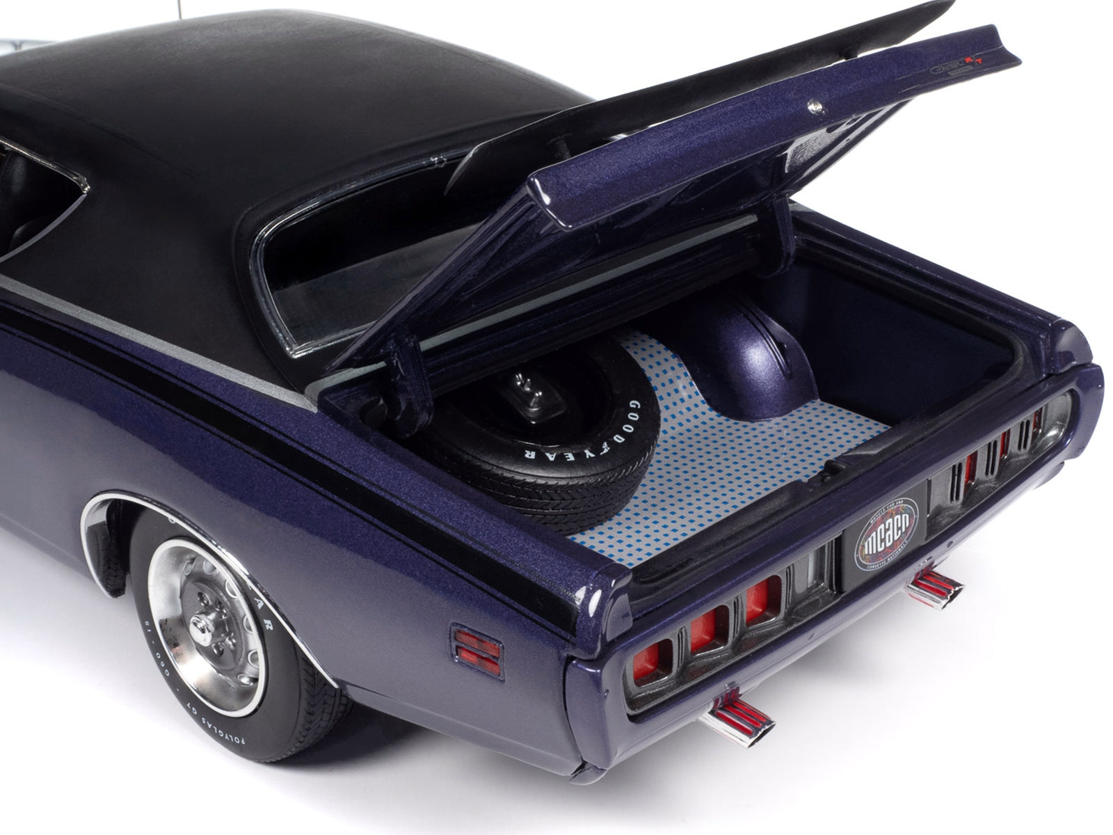 1971 Dodge Charger R/T Plum Crazy Purple Metallic with Black - Premium Dodge Models from Autoworld - Just $131.39! Shop now at Rapidvehicles