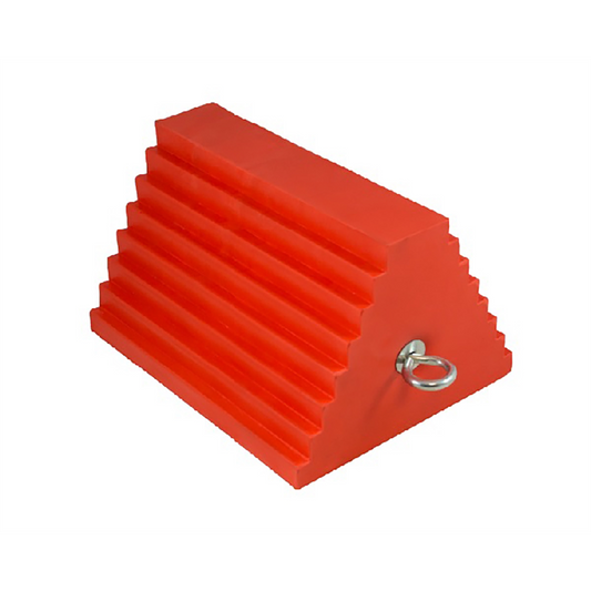 URETHANE WHEEL CHOCK ORANGE - Premium Wheel Service Tools from AME - Just $107.64! Shop now at Rapidvehicles