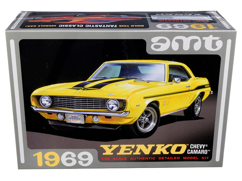 Skill 2 Model Kit 1969 Chevrolet Camaro Yenko 1/25 Scale Model by AMT free shipping USA