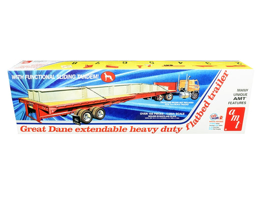 Skill 3 Model Kit Great Dane Extendable Heavy Duty Flat Bed - Premium Other from AMT - Just $88.99! Shop now at Rapidvehicles