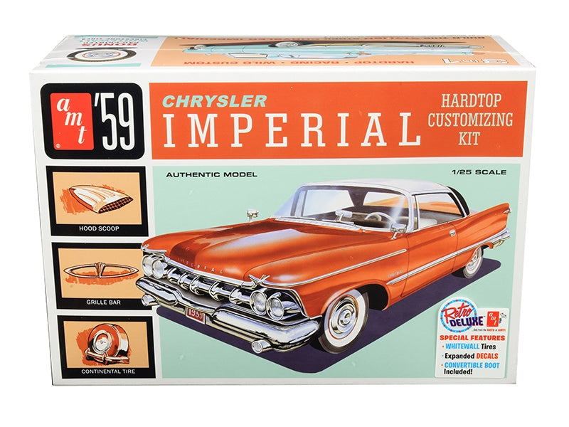 Skill 2 Model Kit 1959 Chrysler Imperial 3 in 1 Kit 1/25 Scale - Premium Model Kits(To Built) from AMT - Just $58.49! Shop now at Rapidvehicles