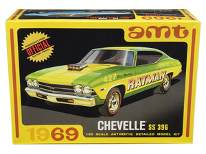 Skill 2 Model Kit 1969 Chevrolet Chevelle SS 396 3 in 1 Kit 1/25 Scale Model by AMT - Premium Model Kits(To Built) from AMT - Just $52.07! Shop now at Rapidvehicles