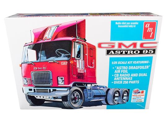 Skill 3 Model Kit GMC Astro 95 Truck Tractor 1/25 Scale Model by - Premium Model Kits(To Built) from AMT - Just $91.99! Shop now at Rapidvehicles