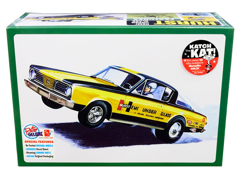 Skill 2 Model Kit 1966 Plymouth Barracuda Funny Car "Hemi Under - Premium NHRA Funny Cars from AMT - Just $53.99! Shop now at Rapidvehicles