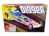 Skill 2 Model Kit Digger Dragster "The Funny Fueler" 1/25 Scale Model by AMT - Premium NHRA Funny Cars from AMT - Just $54.99! Shop now at Rapidvehicles