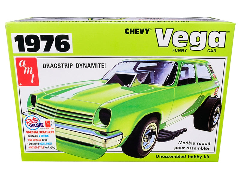 Skill 2 Model Kit 1976 Chevrolet Vega Funny Car 1/25 Scale Model - Premium Model Kits(To Built) from AMT - Just $61.19! Shop now at Rapidvehicles