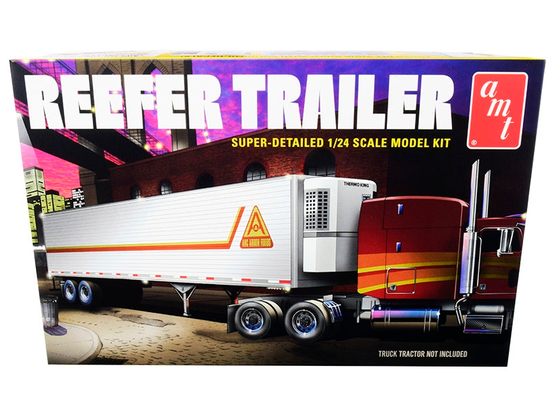 Skill 3 Model Kit Reefer Trailer 1/24 Scale Model by AMT - Premium Other from AMT - Just $164.99! Shop now at Rapidvehicles