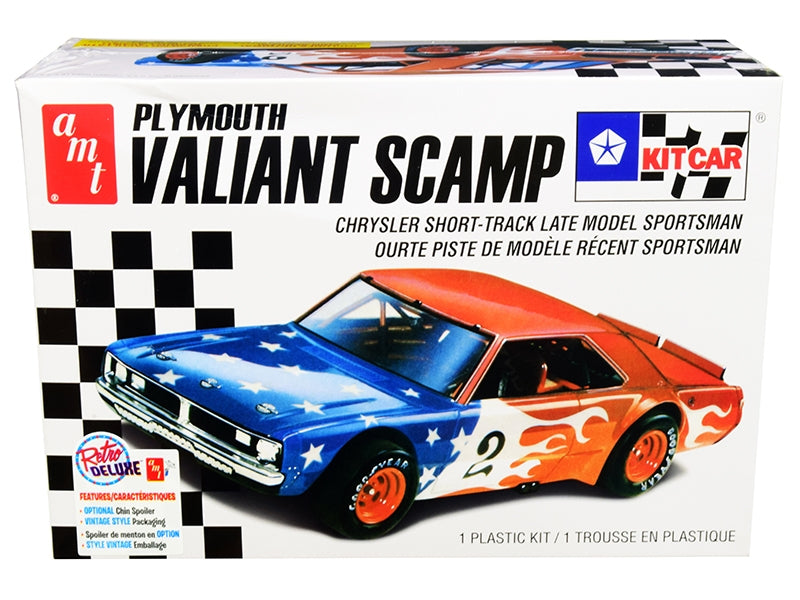 Skill 2 Model Kit Plymouth Valiant Scamp Kit Car 1/25 Scale Model