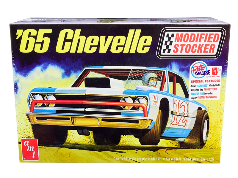 Skill 2 Model Kit 1965 Chevrolet Chevelle Modified Stocker 1/25 - Premium Model Kits(To Built) from AMT - Just $59.39! Shop now at Rapidvehicles