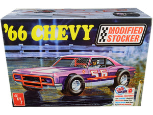 Skill 2 Model Kit 1966 Chevrolet Impala Modified Stocker 1/25 Scale Model by AMT - Premium Model Kits(To Built) from AMT - Just $56.99! Shop now at Rapidvehicles