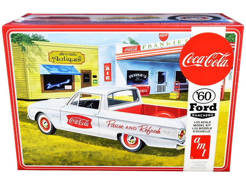 Skill 3 Model Kit 1960 Ford Ranchero with Vintage Ice Chest and