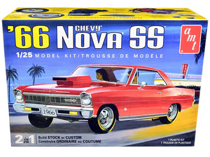 Skill 2 Model Kit 1966 Chevrolet Nova SS 2-in-1 Kit 1/25 Scale Model by AMT - Premium Model Kits(To Built) from AMT - Just $53.99! Shop now at Rapidvehicles