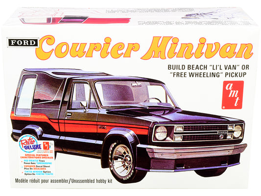 Skill 2 Model Kit 1978 Ford Courier Minivan 2-in-1 Kit 1/25 Scale Model by AMT free shipping USA