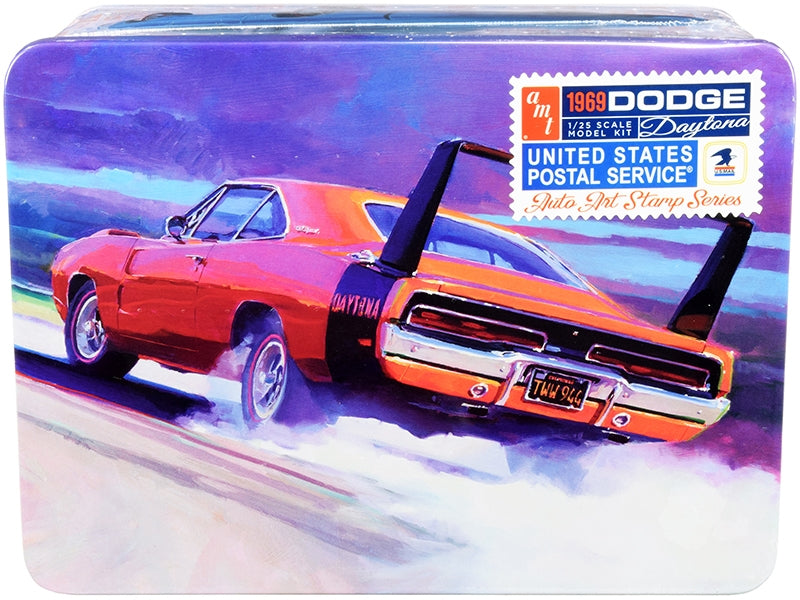 Skill 2 Model Kit 1969 Dodge Charger Daytona "USPS" (United - Premium Model Kits(To Built) from AMT - Just $81.99! Shop now at Rapidvehicles