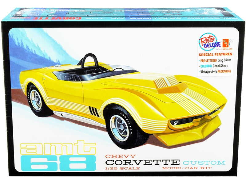 Skill 2 Model Kit 1968 Chevrolet Corvette Custom 1/25 Scale Model - Premium Corvette Models from AMT - Just $59.39! Shop now at Rapidvehicles