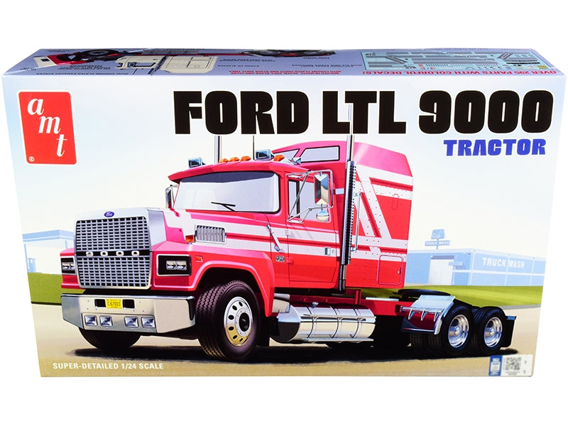 Skill 3 Model Kit Ford LTL 9000 Semi Tractor 1/24 Scale Model by - Premium Model Kits(To Built) from AMT - Just $138.59! Shop now at Rapidvehicles