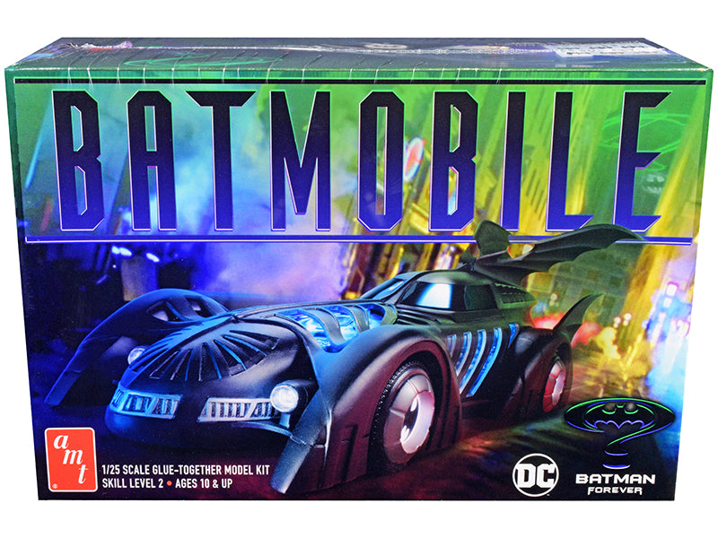 Skill 2 Model Kit Batmobile "Batman Forever" (1995) Movie 1/25 Scale Model by AMT free shipping USA