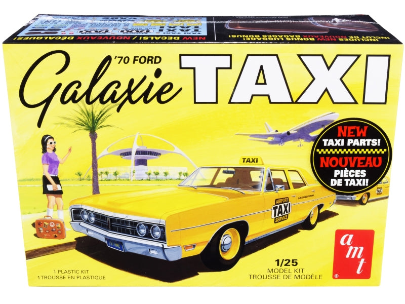 Skill 2 Model Kit 1970 Ford Galaxie "Taxi" with Luggage 1/25 - Premium Model Kits(To Built) from AMT - Just $59.39! Shop now at Rapidvehicles