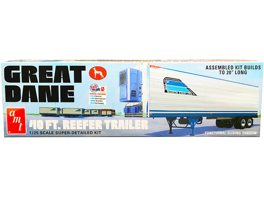 Skill 3 Model Kit Great Dane 40 Ft. Reefer Refrigerated Trailer - Premium Other from AMT - Just $91.99! Shop now at Rapidvehicles