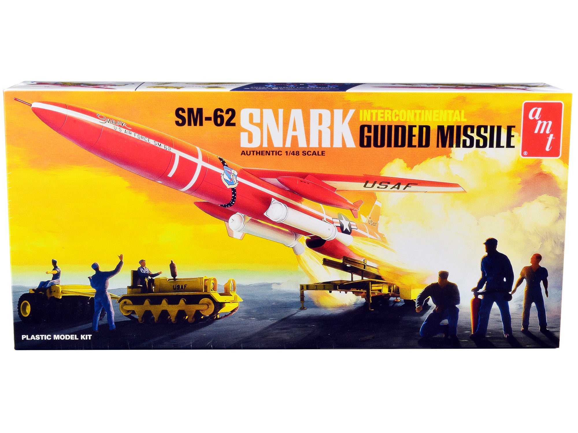 Skill 2 Model Kit Northrop SM-62 Snark Intercontinental Guided Missile 1/48 Scale Model by AMT - Premium Military Models from AMT - Just $70.49! Shop now at Rapidvehicles