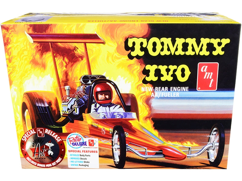 Skill 2 Model Kit Tommy Ivo Rear Engine Dragster 1/25 Scale Model - Premium Other from AMT - Just $64.99! Shop now at Rapidvehicles