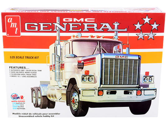 Skill 3 Model Kit GMC General Truck Tractor 1/25 Scale Model by AMT free shipping USA