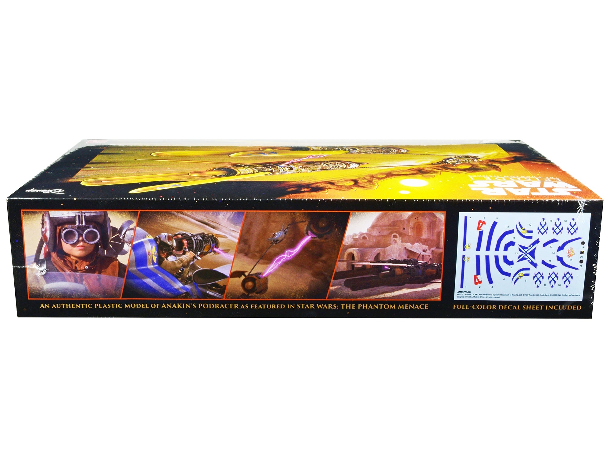 Skill 2 Model Kit Anakin Skywalker's Podracer "Star Wars Episode I: The Phantom Menace" 1/32 Scale Model by AMT - Premium Movie/TV Series Models from AMT - Just $70.49! Shop now at Rapidvehicles