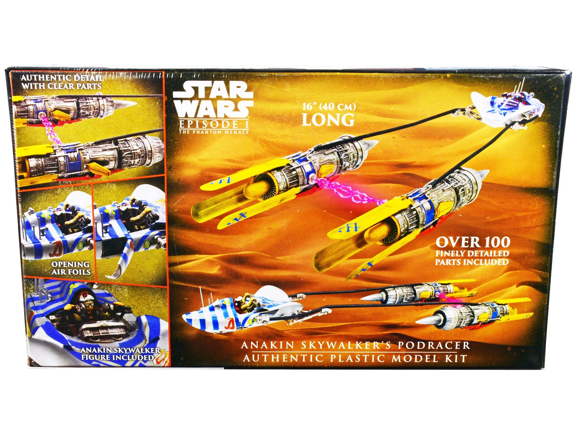 Skill 2 Model Kit Anakin Skywalker's Podracer "Star Wars Episode I: The Phantom Menace" 1/32 Scale Model by AMT - Premium Movie/TV Series Models from AMT - Just $70.49! Shop now at Rapidvehicles