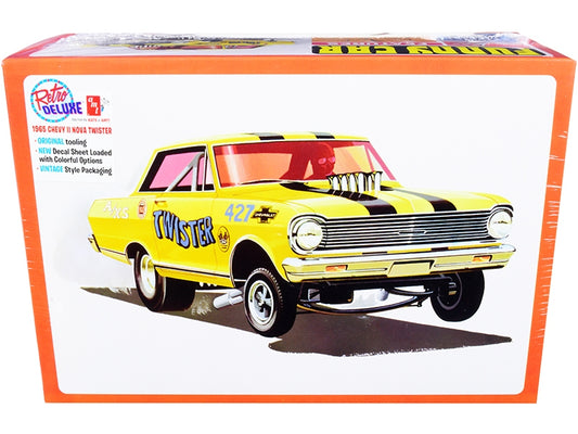 Skill 2 Model Kit 1965 Chevrolet II Nova AWB Funny Car "Twister" - Premium Model Kits(To Built) from AMT - Just $65.99! Shop now at Rapidvehicles