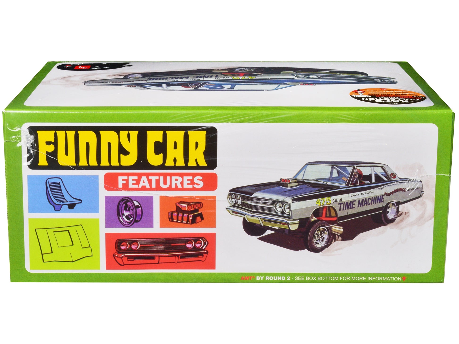 Skill 2 Model Kit 1965 Chevrolet Chevelle AWB Funny Car "Time - Premium Model Kits(To Built) from AMT - Just $50.33! Shop now at Rapidvehicles