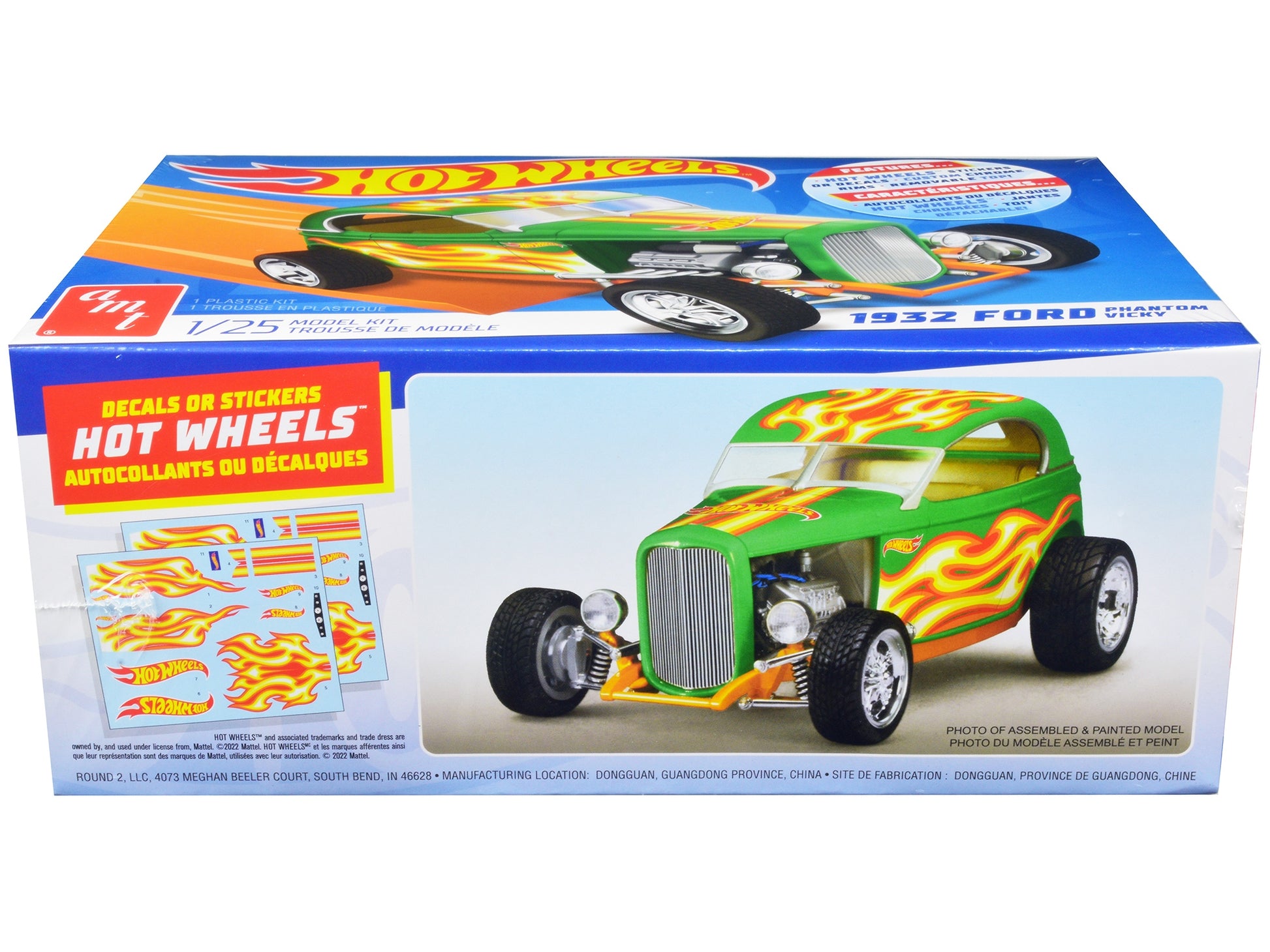 Skill 2 Model Kit 1932 Ford Phantom Vicky "Hot Wheels" 1/25 Scale - Premium Model Kits(To Built) from AMT - Just $69.99! Shop now at Rapidvehicles