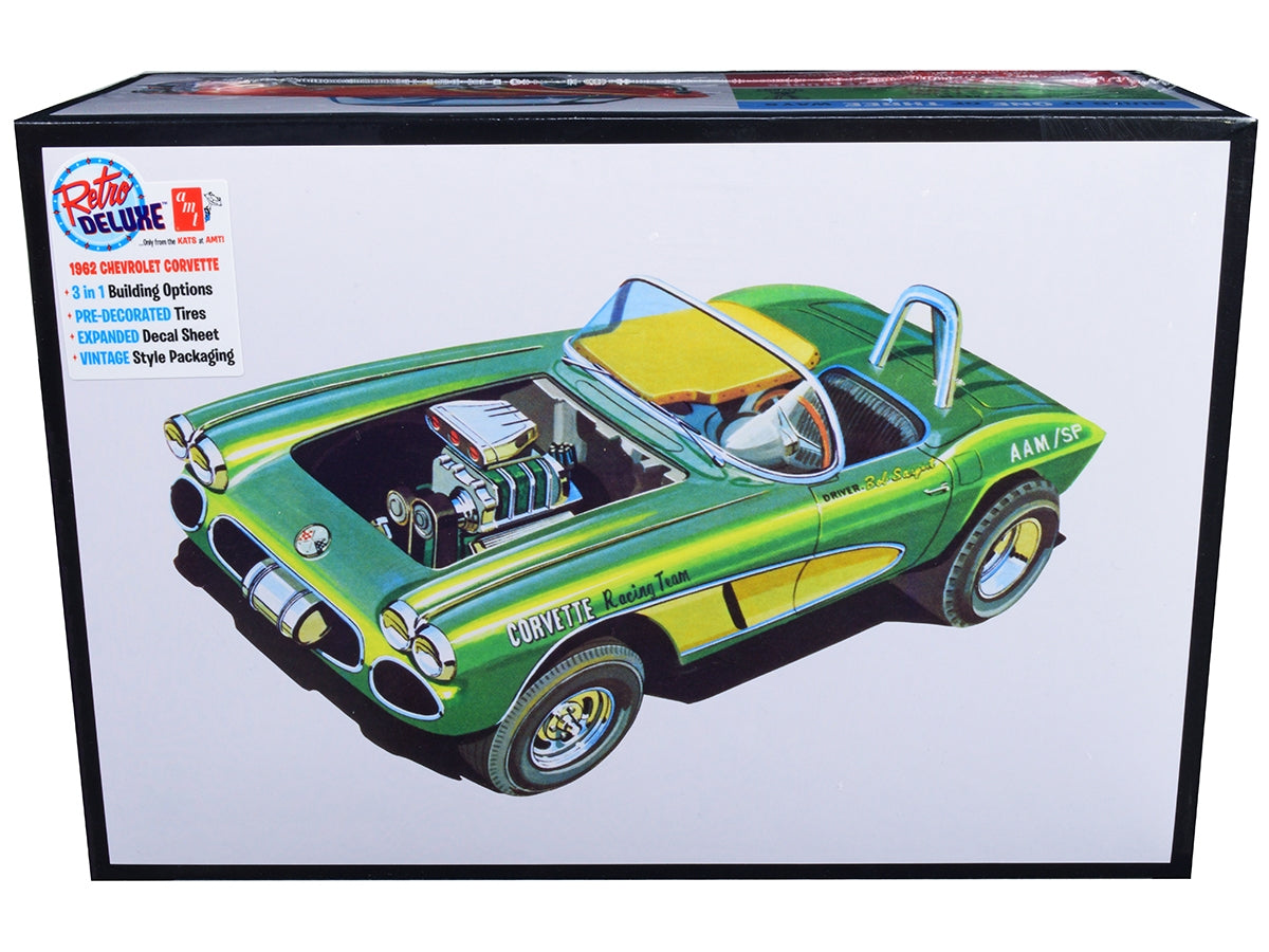 Skill 2 Model Kit 1962 Chevrolet Corvette 3 in 1 Kit 1/25 Scale - Premium Corvette Models from AMT - Just $61.19! Shop now at Rapidvehicles