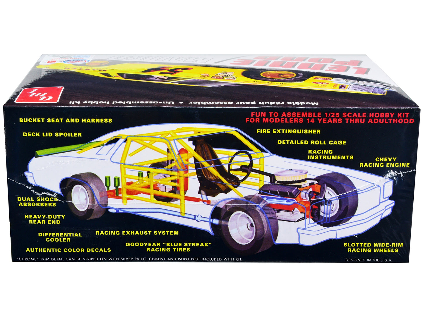 Skill 2 Model Kit 1974 Chevrolet Malibu Stock Car #54 Lennie Pond - Premium Model Kits(To Built) from AMT - Just $61.19! Shop now at Rapidvehicles