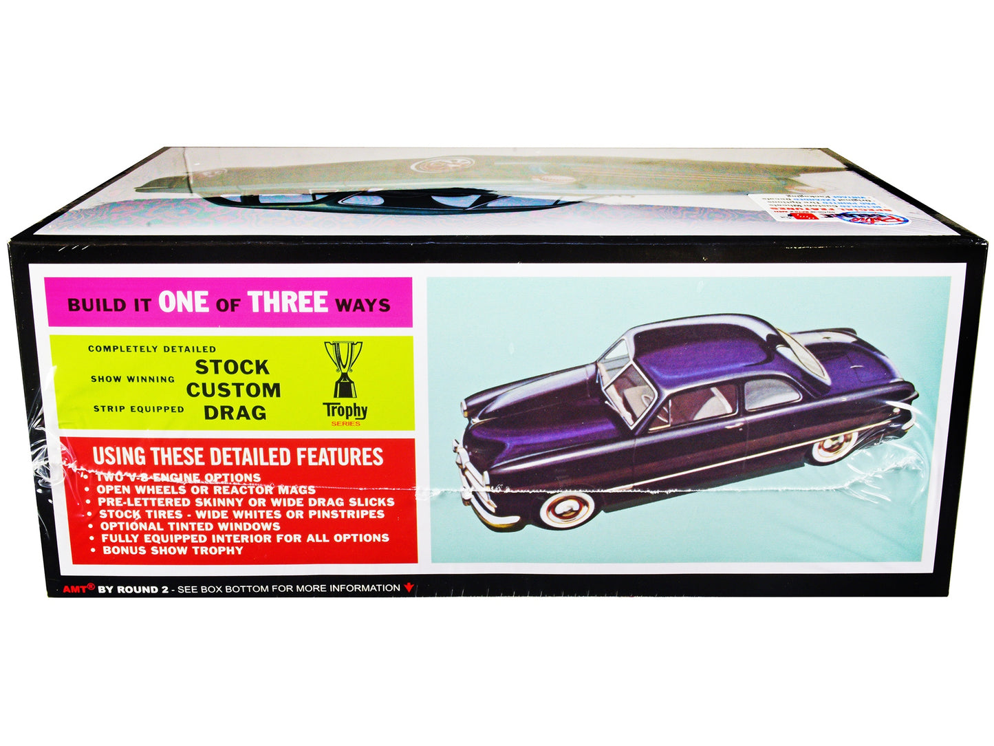 Skill 2 Model Kit 1949 Ford Coupe "The 49'er" 3-in-1 Kit 1/25 - Premium Model Kits(To Built) from AMT - Just $67.99! Shop now at Rapidvehicles